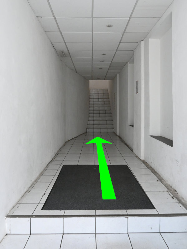 Treppenhaus unten Treppenhaus unten